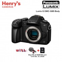 【美品】Panasonic LUMIX G85 ボディ Panasonic Lumix G DMC-G85 Body ONly